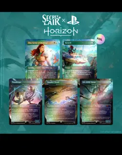 MTG - Secret Lair x PlayStation - Horizon - ✨FOIL✨ - New - Sealed - Image 1