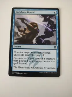 MTG Stubborn Denial Khans of Tarkir 056/269 Regular Uncommon - Image 1