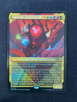 Omnath, Locus of All (SHOWCASE FOIL) - March of the Machine MTG NM - Image 1