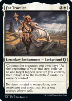 1x Far Traveler - Foil MTG Commander Legends: Battle for Baldur's Gate NM Magic - Image 1