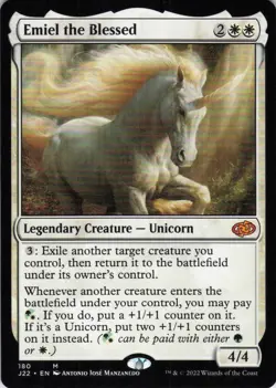 MTG Emiel the Blessed (3) | NM | Jumpstart 2022 {J22} - Image 1