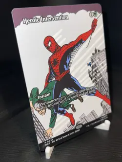 Heroic Intervention (Borderless) Marvel Universe Eternal-Legal Regular - Image 4