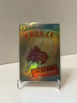 Brain Freeze REGULAR FOIL Encyclopedia Secret Lair MTG Magic The Gathering - Image 1