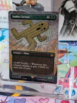 MTG Final Fantasy - Jumbo Cactuar - Borderless Rare - 0343 NM non-foil - Image 3