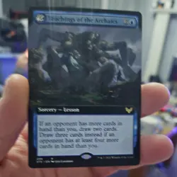 MTG - Teachings of the Archaics. Strixhaven. Rare Blue - Extended Art Sorcery. - Image 1