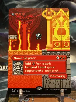 MTG | Mana Geyser [Secret Lair Extra Life] NF - Image 1