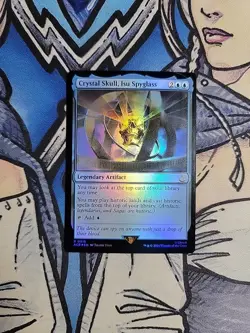 1x Crystal Skull, Isu Spyglass FOIL NM/M ACR MTG Magic the Gathering - Image 1