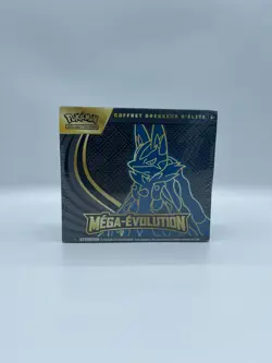 Pokemon TCG Mega Evolution Pokemon Center Elite Trainer Box Lucario France - Image 1