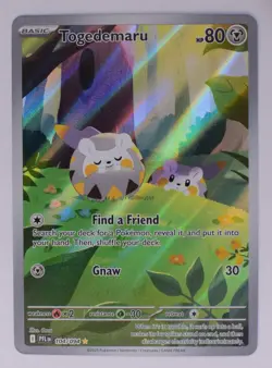 Togedemaru 104/094 IR NM Phantasmal Flames PFL Pokemon TCG EN - Image 2