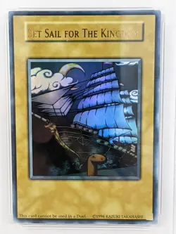 2015 Yu-Gi-Oh Glory of the King's Hand Promo Deck Holo PSA 9 Mint - Image 2