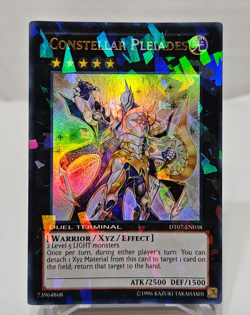 Constellar Pleiades DT07-EN038 Duel Terminal Ultra Rare Parallel Yugioh 7962 - Image 1