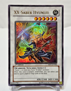 XX-Saber Hyunlei ABPF-EN044 Ultra Rare 1st Edition Yugioh 7964 - Image 1