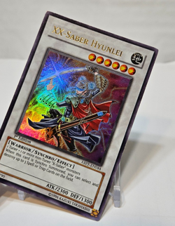 XX-Saber Hyunlei ABPF-EN044 Ultra Rare 1st Edition Yugioh 7964 - Image 4