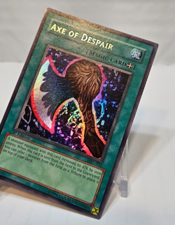 Axe of Despair MRL-002 Ultra Rare 1st Edition Yugioh 7994 - Image 4