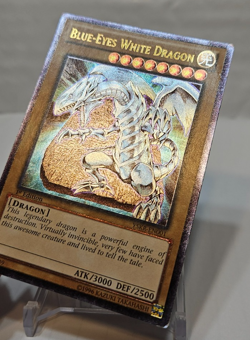 ULTIMATE Rare Blue-Eyes White Dragon YSKR-EN001 1st Edition Yugioh 114 - Image 3