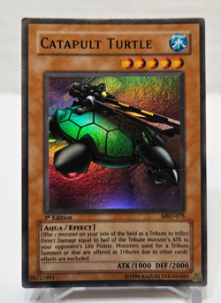 Catapult Turtle MRD-075 Super Rare 1st Edition Yugioh 138 - Image 1