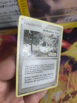 Pokemon Karte Card Verfluchter Stein Ex Legend Maker Reverse Stamp Holo Exc+ - Image 3