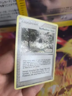 Pokemon Karte Card Verfluchter Stein Ex Legend Maker Reverse Stamp Holo Exc+ - Image 4