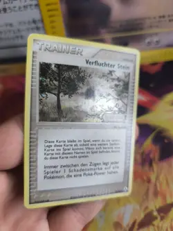 Pokemon Karte Card Verfluchter Stein Ex Legend Maker Reverse Stamp Holo Exc+ - Image 5