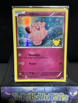 Pokemon Card Clefairy 50/83 Generations 20th Anniversary Promo Holo 2016 SEALED - Image 1
