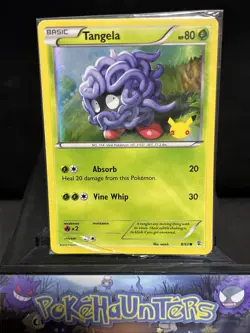 Pokemon Card Tangela 8/83 Sealed XY Generations 20th Anniversary Stamped - Image 1