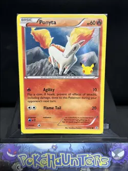 Pokemon Card Ponyta 14/83 Generations 20th Anniversary Stamped Sealed - Image 1