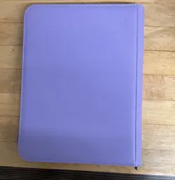 Ultra PRO Vivid 9 Pocket Zippered Binder Pokemon Yugioh 360 Cards Holder Storage - Image 3