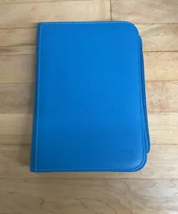 Ultra PRO Vivid 4 Pocket Zippered Binder Pokemon Yugioh 360 Cards Holder Storage - Image 1