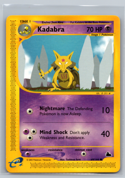 Pokemon Card - Kadabra Skyridge 69/144 Non Holo - Image 1