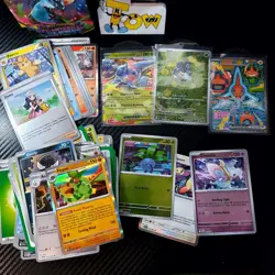 Pokemon TCG Phantasmal Flames booster Bundle -Rotom ex - SIR - 126/094 EX cards - Image 2