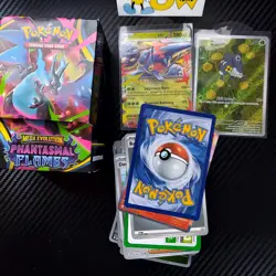 Pokemon TCG Phantasmal Flames booster Bundle -Rotom ex - SIR - 126/094 EX cards - Image 3