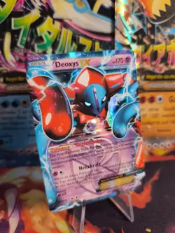 Pokemon Karte Card Deoxys Ex BW Black Star Promo Team Plasma Deutsch Holo NM - Image 1