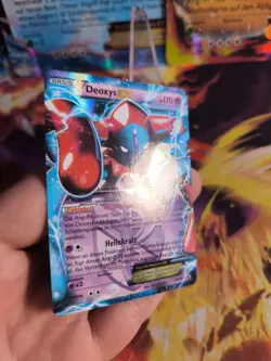 Pokemon Karte Card Deoxys Ex BW Black Star Promo Team Plasma Deutsch Holo NM - Image 3