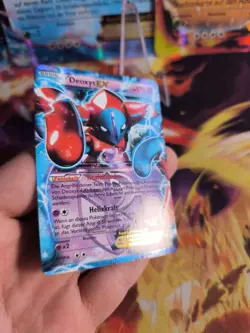 Pokemon Karte Card Deoxys Ex BW Black Star Promo Team Plasma Deutsch Holo NM - Image 4
