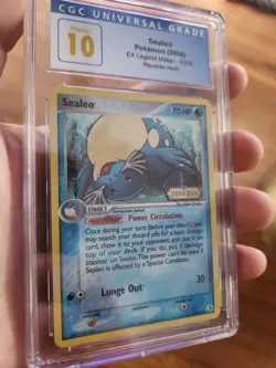 (POP 3) CGC 10 Sealeo Legend Maker 43/92 Reverse Holo Stamped Pokemon Card PSA - Image 3
