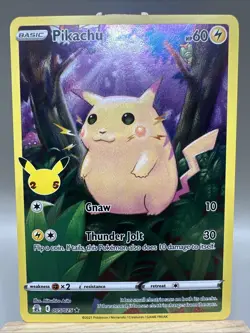 Pikachu Celebrations 005/025 - 25th Anniversary Pokemon Card - Image 1