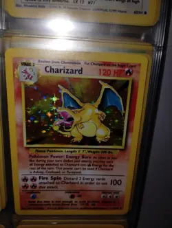 Charizard Pokemon TCG Base Set Holo Rare Card 4/102 Great Condition See Photos - Image 2