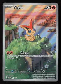 Victini 208 SV: Scarlet & Violet Promo Cards Pokemon TCG LP+ - NM - Image 1