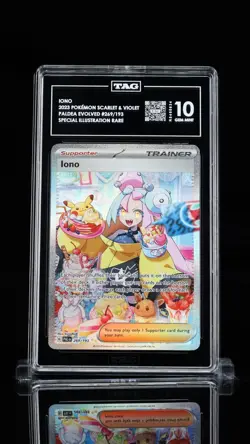 Pokemon TCG Iono Scarlet & Violet Paldea Evolved Holo Ultra Rare Card #269 - Image 1