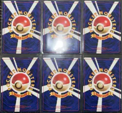 Japanese Pokemon Cards Lot of 10 Team Rocket Old Back Uncommon & Common NM - LP - Image 2