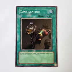 Confiscation - MRL-038 - Super Rare - HP - Unlimited - Yugioh - Image 1