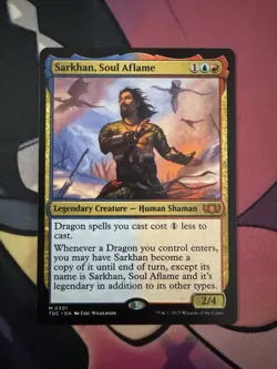 Sarkhan, Soul Aflame 301 - NM - Tarkir: Dragonstorm Commander - MTG - Image 1