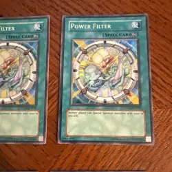 Yu-Gi-Oh Power Filter TDGS-EN058 - Super Rare VLP/NM - Image 3