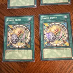 Yu-Gi-Oh Power Filter TDGS-EN058 - Super Rare VLP/NM - Image 4