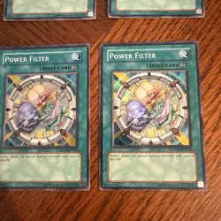 Yu-Gi-Oh Power Filter TDGS-EN058 - Super Rare VLP/NM - Image 5