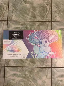 "TYGFT20" 20% OFF ✅ Pokemon Prismatic Evolutions Super Premium Collection SEALED - Image 1