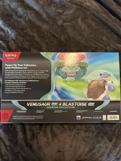 New Pokemon TCG Venusaur ex and Blastoise ex Premium Collection Box (SEALED) - Image 2