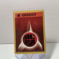 Pokemon - Base Set Shadowless - Fighting Energy 97/102 - hp - Image 1
