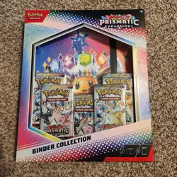 Pokemon TCG Scarlet & Violet Prismatic Evolutions Binder Collection Sealed. - Image 1