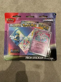 Pokemon TCG: Scarlet & Violet - Prismatic Evolutions Tech Sticker Collection - Image 1